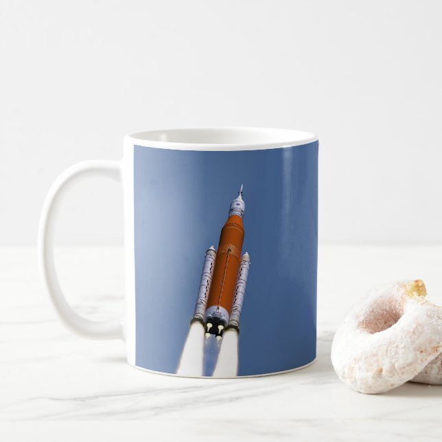 NASA SLS Space Launch System Kaffemugg (Med munk)