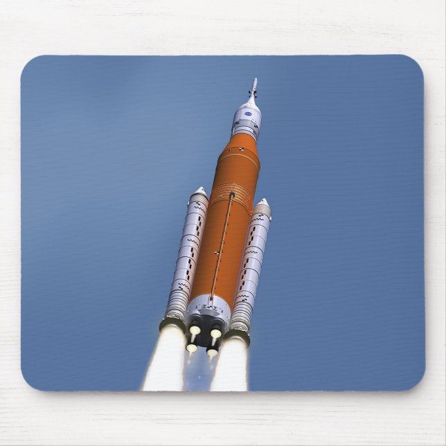 NASA SLS Space Launch System Musmatta (Framsidan)