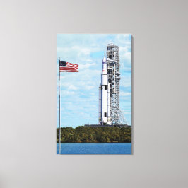 NASA SLS Space Launch System Raketstartplatta Canvastryck