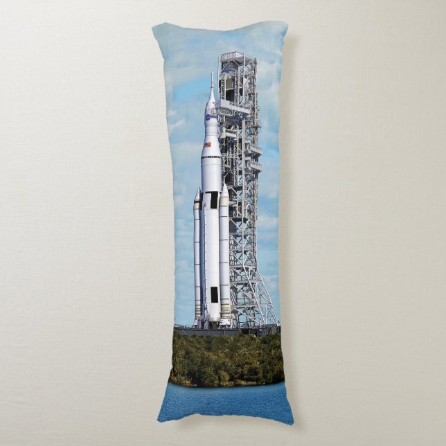 NASA SLS Space Launch System Raketstartplatta Kroppskudde (Framsidan Vertikal)