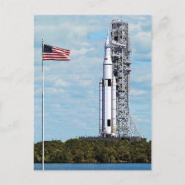 NASA SLS Space Launch System Raketstartplatta Vykort