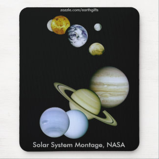 NASA SOLAR SYSTEM Mousepad Musmatta