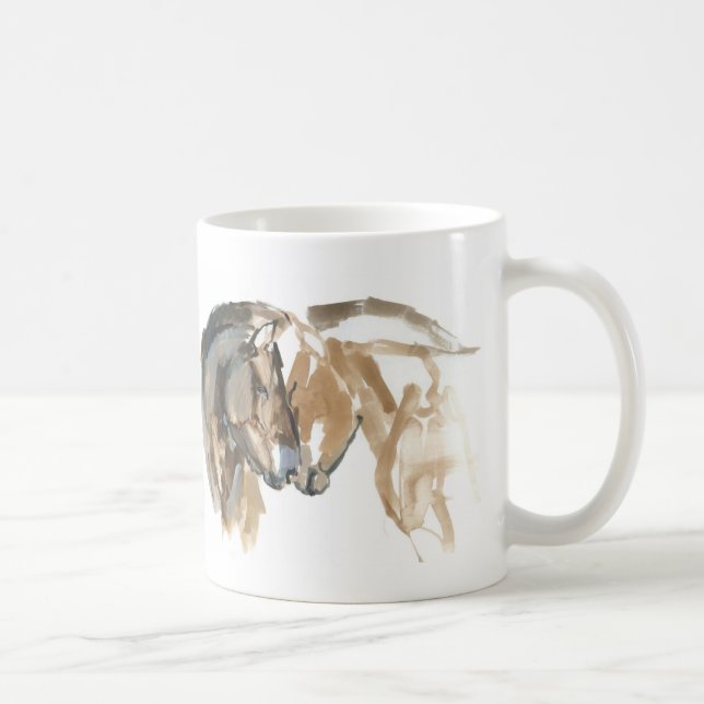 Näsa som ska noses kaffemugg (Höger)