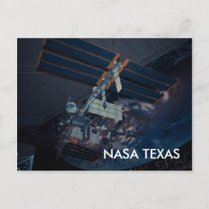 Nasa Space Center Texas vykort