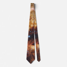NASA Space Galaxy Luminous Nebula Neck Tie