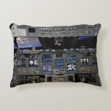NASA Space Shuttle Cockpit Jordens omloppsbana fön