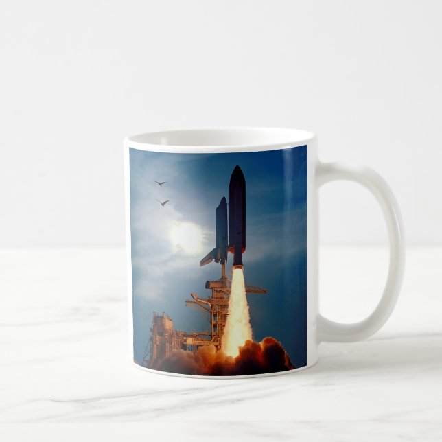 NASA Space Shuttle Discovery-start STS-64 Kaffemugg (Höger)
