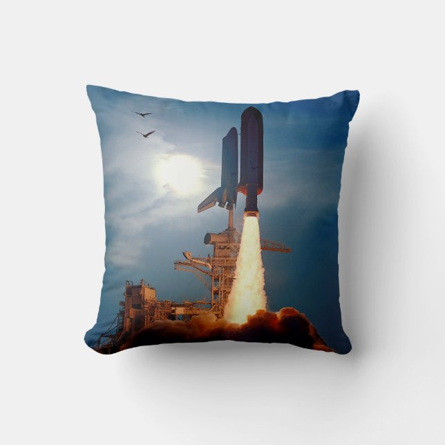 NASA Space Shuttle Discovery uppskjutning STS-64 Kudde (Framsida)