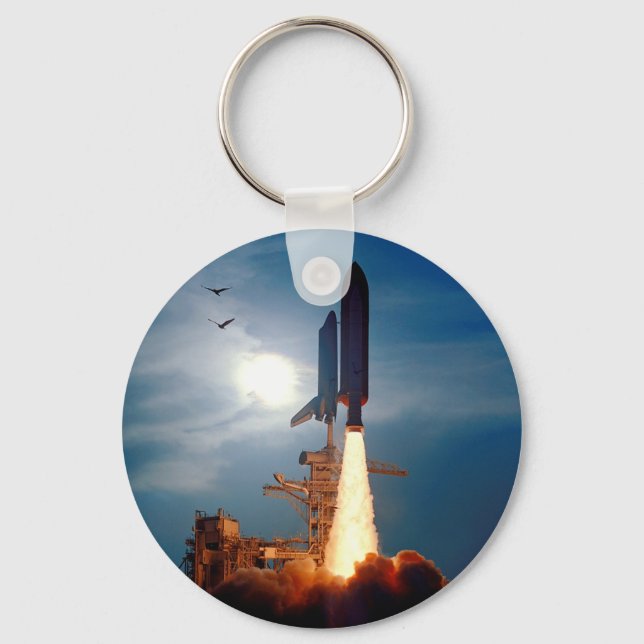 NASA Space Shuttle Discovery uppskjutning STS-64 Nyckelring (Framsida)