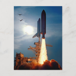 NASA Space Shuttle Discovery uppskjutning STS-64 Vykort