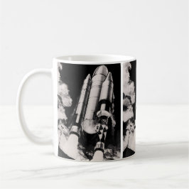 NASA Space Shuttle Launch Fordon Artist Concept Mugg