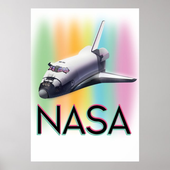 NASA Space Shuttle Poster (Framsidan)
