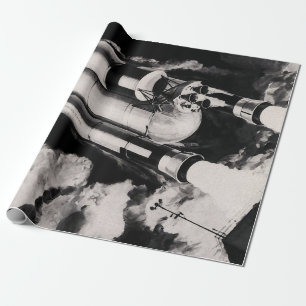 NASA Space Shuttle-uppskjutningsfordon konstnärsko Presentpapper