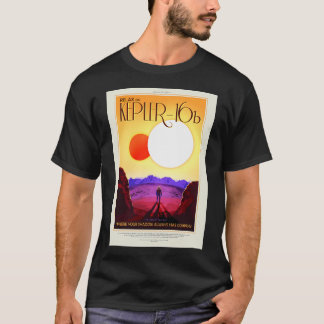 Nasa Space Tourism Poster Kepler 16B T Shirt