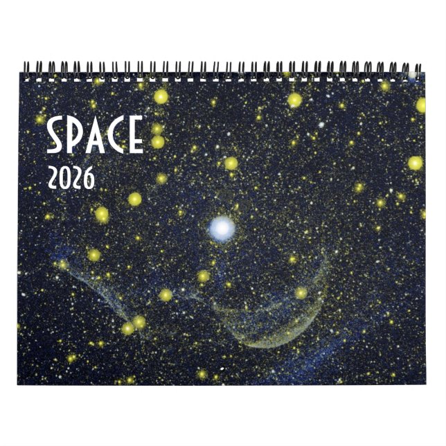 NASA Space Universe Galaxy 2026 Calender Kalender (Omslag)