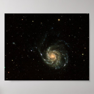Nasa - Spiral portfölj för galax M101 Poster