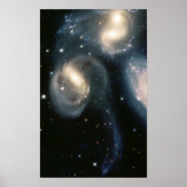 NASA Star Clusters Born i Carina Poster