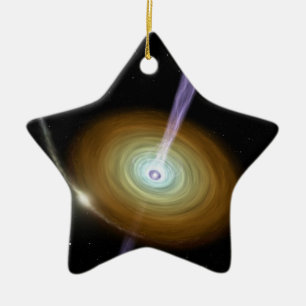 NASA Stellar Jet Julgransprydnad Keramik