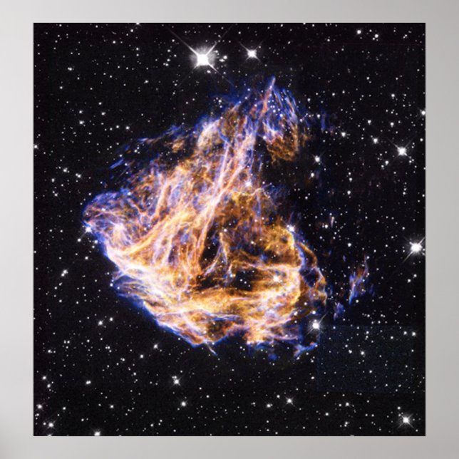 NASA Supernova finns kvar i rymdfoto Poster (Framsidan)