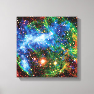 NASA Supernova-rest W49B Gammablixt Canvastryck