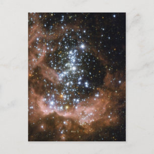 NASA Triangulum galaxy space Hubble-foto Vykort