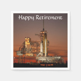 NASA - uppskjutning av Atlantis Space Shuttle Pappersservett