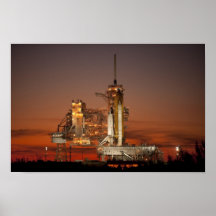 NASA - uppskjutning av Atlantis Space Shuttle