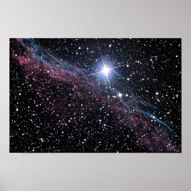 NASA Veil nebula Poster (Framsidan)