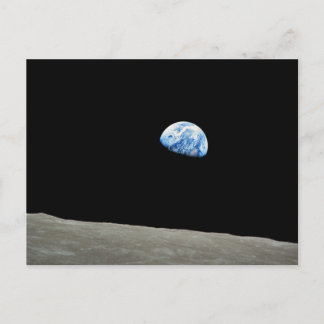 NASA - View from Apollo8, Dec24, Earthrise Vykort