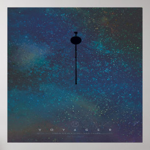 NASA / Voyager 1 / Poster