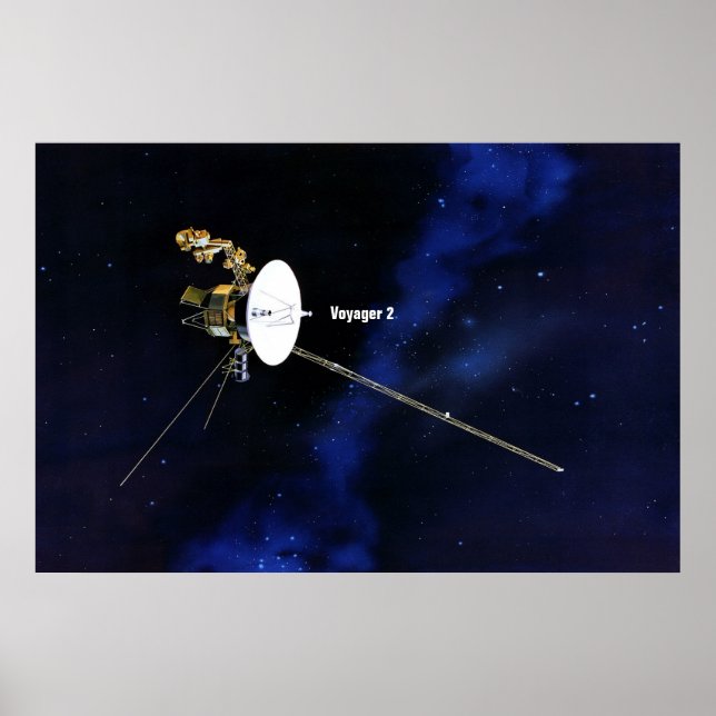 NASA / Voyager 2 / Poster (Framsidan)