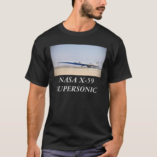 NASA X-59 SUPERSONIC T SHIRT (Framsida)