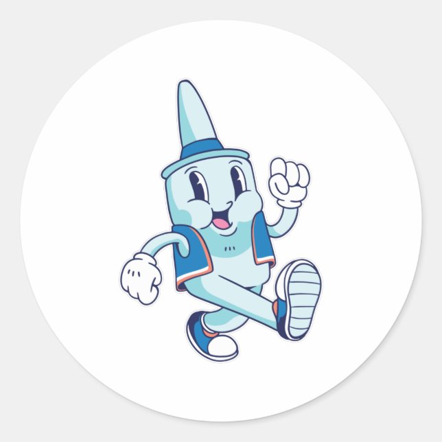 Nasal spray runt klistermärke (Framsida)