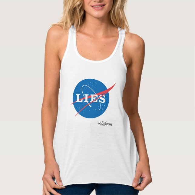 #NASALIES Women's Basic Tanktop Linne Med Racerback (Framsida)
