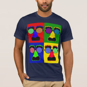 NÄSAN OCH EXPONERINGSGLAS MÖTER TEE SHIRT