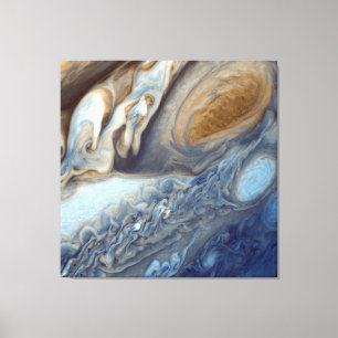 NASAs Jupiter virvlar runt Canvastryck