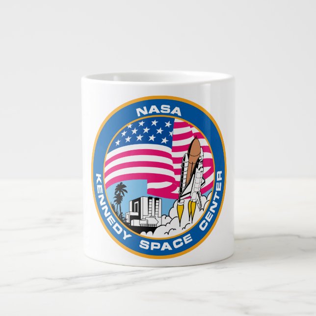 Nasas Kennedy Space Center Jumbo Mugg (Framsidan)