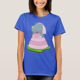 Näsbrudslöja Bröllop T Shirt