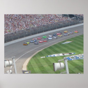 Nascar 2009 på MIS Poster