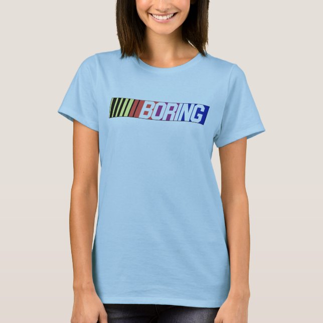 NASCAR BORRAR! T-SHIRT (Framsida)