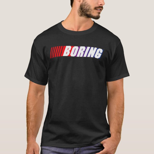 NASCAR-Borrning T Shirt (Framsida)