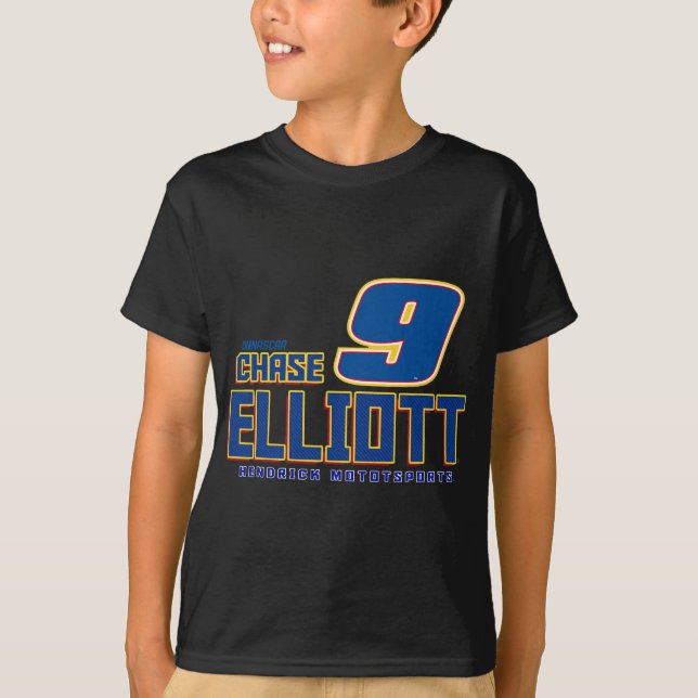 NASCAR - Chase Elliott - Oil Can T Shirt (Framsida)
