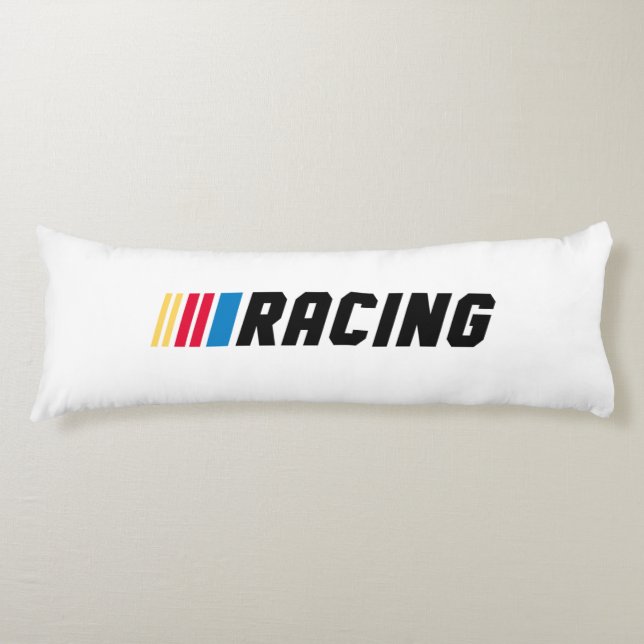 NASCAR-logotyp för racing Kroppskudde (Framsidan)