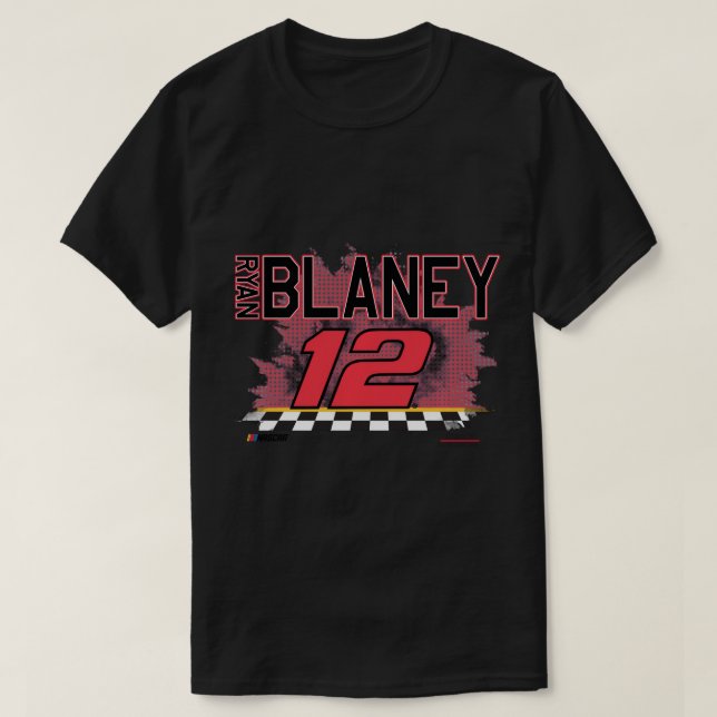 NASCAR - Ryan Blaney - Dust Storm Sweatshirt T Shirt (Design framsida)
