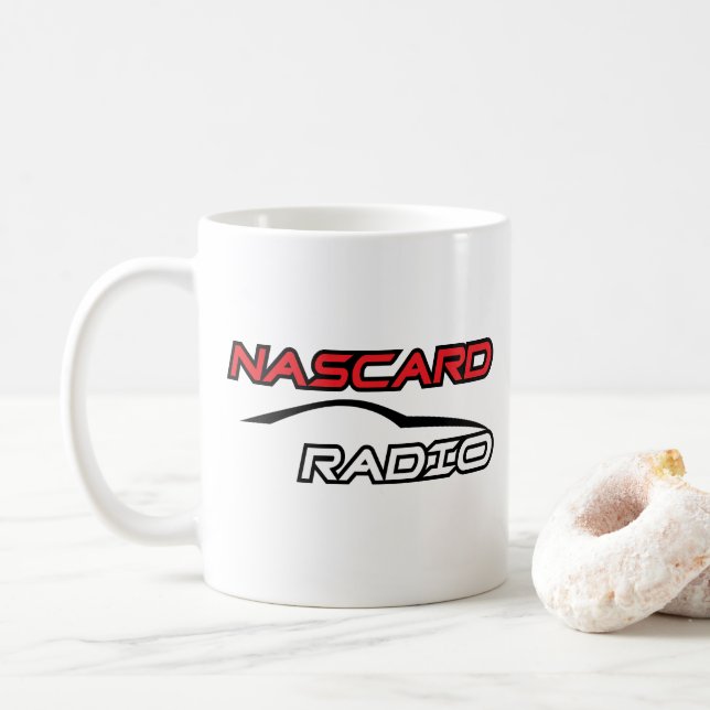 NASCARD RADIO COFFEE MUGG (Med munk)