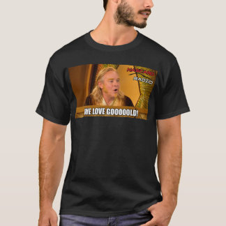 NASCARD RADIO Vi älskar guld T-Shirt