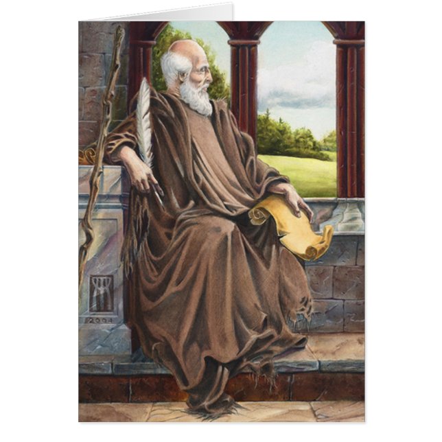 Nascien som är utan kant hälsningskort (Framsidan)