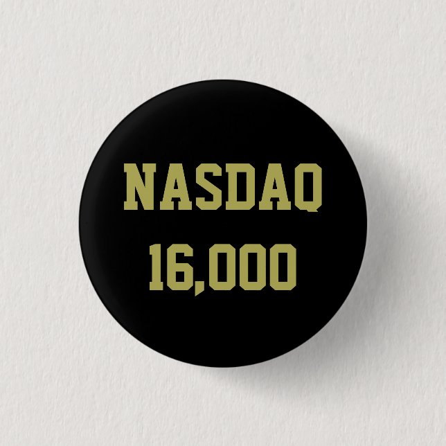 NASDAQ 16000 Firande på Lagrar Knapp (Framsida)