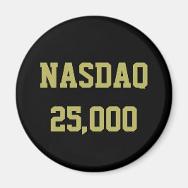 NASDAQ 25000 Börsfirande Magnet