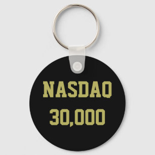 NASDAQ 30000 Börsfirande Nyckelring